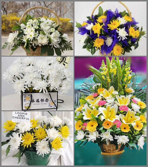 云南曲靖陆良县大莫古镇发峨哨村白事提篮配送